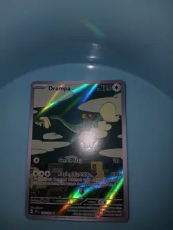 Pokemon Drampa 184/162 SV05 Temporal Forces Illustration Rare Holo 120 HP Card - Image 1