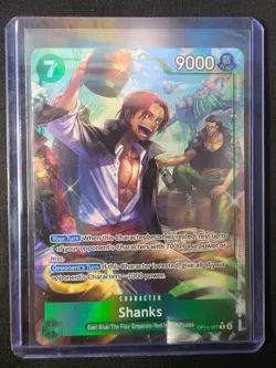 Shanks (Alternate Art) OP14-027 Jap The Azure Sea's Seven - One Piece Card - NM - Image 1
