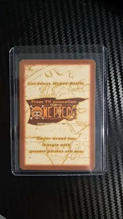 2001 BANDAI One Piece Hyper Battle LUFFY S121 EARLY CARD TCG CCG VINTAGE - Image 2