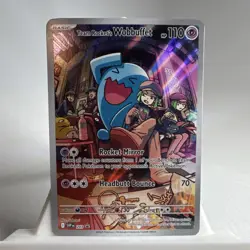 Team Rocket's Wobbuffet Promo SV: Scarlet & Violet Promo Cards 203 NM - Image 1