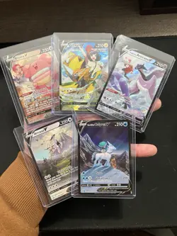 Alt Art V Lot Pokemon Card Collection Vintage Holos Rare Bangers Full Arts NM+ - Image 1