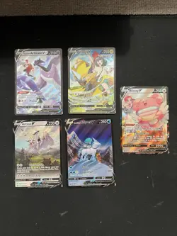 Alt Art V Lot Pokemon Card Collection Vintage Holos Rare Bangers Full Arts NM+ - Image 2