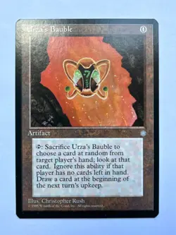 "Urza's Bauble" - Magic The Gathering Card - Ice Age - Image 1