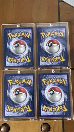 WB Presents POKEMON The First Movie BLACK STAR PROMO SET of 4 cards 1999 - Image 2