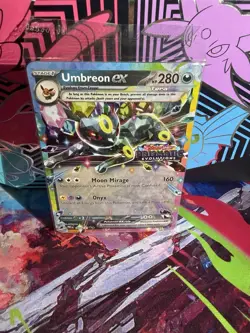 Pokemon TCG Umbreon ex Holo Stamped Promo Prismatic Evolutions 060/131 Card - Image 1