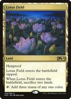 Lotus Field - Foil M20 LP MTG - Image 1