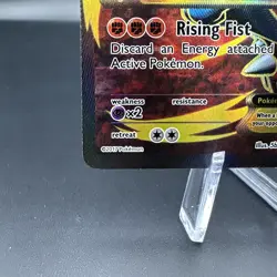 NM Pokemon TCG M Lucario EX Holo Full Art Ultra Rare Card 55a/111 - Image 5