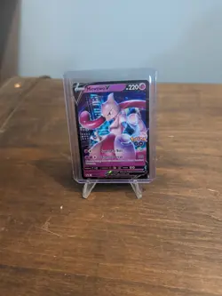 Pokemon Mewtwo V Full Art Ultra Rare Holo Card Pokemon GO SWSH223 220 HP - Image 2