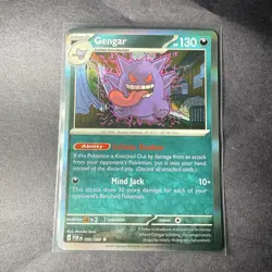 Pokemon Gengar 050/088 Perfect Order ME03 Rare Holo TCG Card NM/M - Image 1
