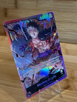 One Piece TCG: Monkey D. Luffy - The Three Captains ✨ Foil Leader Card✨ST10-002 - Image 4