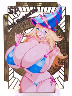 Goddess Story - Gold Metal Card - Dark Magician Girl - Randomized Number/100 - Image 1