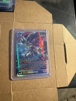 Digimon Card Game Mastemon BT23-102 SEC Hackers' Slumber NM - Image 1