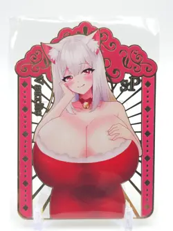 Goddess Story - Gold Metal Waifu Card - Vauxite - Randomized Number/100 - Image 1