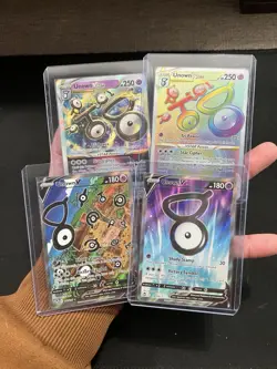 Unown Pokemon Card Collection Lot V Full Arts Tcg V Star Alt Art - Image 1