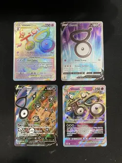 Unown Pokemon Card Collection Lot V Full Arts Tcg V Star Alt Art - Image 2