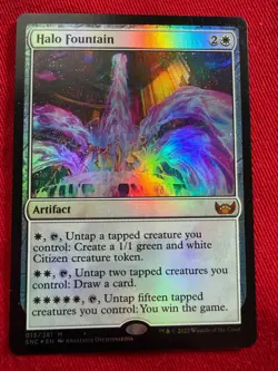 FOIL, Near Mint: Halo Fountain SNC 015 - Streets of New Capenna (MTG) - Image 1