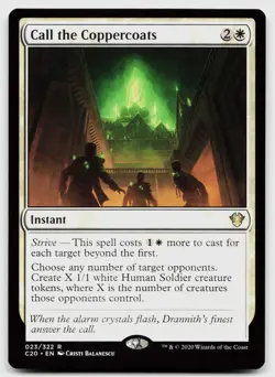 Call the Coppercoats #23 (NM) Commander 2020 C20 Magic MTG - Image 1