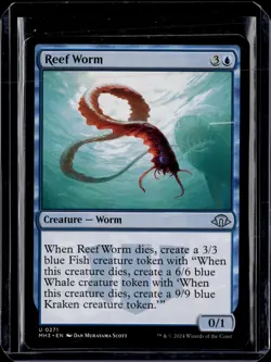 Reef Worm - 271 - MH3 - NM - MTG Magic the Gathering - Image 1