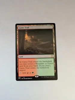 Game Trail Adventures in the Forgotten Realms Commander MTG NM - Image 1