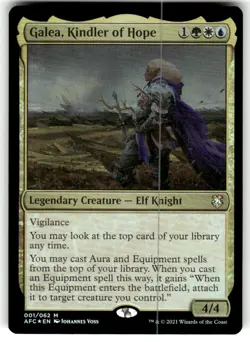 Galea, Kindler of Hope - Foil M MTG Commander Adventures in the Forgotten - Image 1