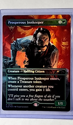 2024 MTG Magic the Gathering Secret Lair DnD Foil #878 Prosperous Innkeeper LP - Image 1