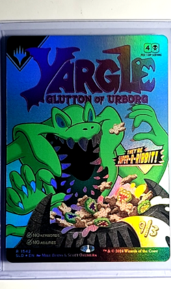 MTG Magic The Gathering SLD Secret Lair Drop Foil #1542 Yargle Glutton of Urborg - Image 1