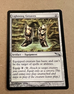 Lightning Greaves - Mirrodin - MTG - Magic the Gathering - Image 1