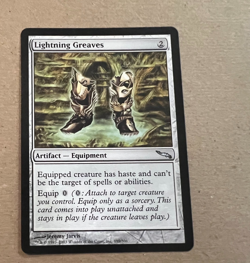 Lightning Greaves - Mirrodin - MTG - Magic the Gathering - Image 2