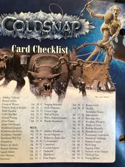 Coldsnap Player's Guide - Magic the Gathering, Wizards of the Coast 2006 !!! - Image 2