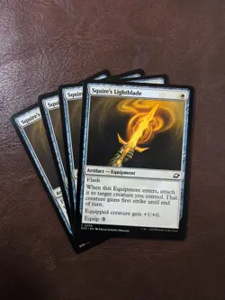 x4 Squire's Lightblade Edge of Eternities MTG Regular - Image 1