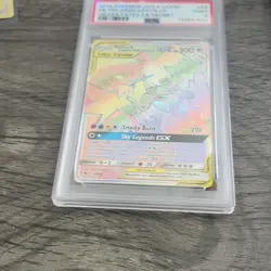 Pokemon Moltres Zapdos Articuno GX TAG TEAM Secret Rare Holo 69/68 PSA 9 - Image 3