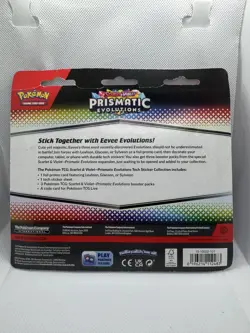 Prismatic Evolutions Tech Sticker Collection - Glaceon - New/Sealed - Pokemon - Image 2
