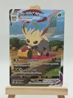Pokemon Leafeon VMAX Alt Art Secret Rare Evolving Skies 205/203 - Image 1