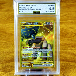 Pokemon SV Paldea Evolved Secret Ting-Lu EX 275/193 AGS Mint+ 9.5 FA Hyper Rare - Image 1