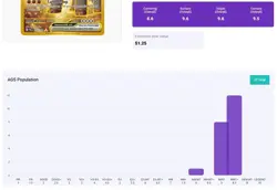 Pokemon SV Paldea Evolved Secret Ting-Lu EX 275/193 AGS Mint+ 9.5 FA Hyper Rare - Image 3