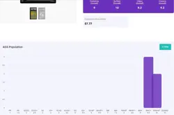 Pokemon Temporal Forces Iron Crown EX 216/162 AGS Mint+ 9.5 FA Holo Rare 2024 - Image 3