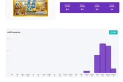 Pokemon Paldea Evolved Quaquaval EX 273/193 AGS Mint+ 9.5 Holo Secret Rare 2023 - Image 5