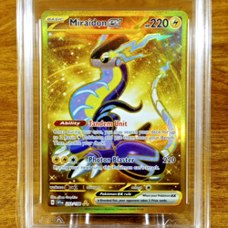 Pokemon Scarlet & Violet Base Miraidon EX 253/198 AGS Mint+ 9.5 Holo Rare 2023 - Image 2