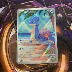 Pokemon Misty's Lapras Illustration Rare Holo 194/182 Sv10 Destined Rivals - Image 1