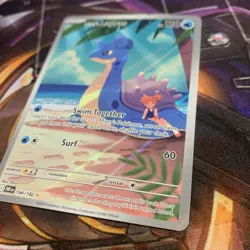 Pokemon Misty's Lapras Illustration Rare Holo 194/182 Sv10 Destined Rivals - Image 4
