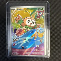 Pokemon TCG First Partner Illustration Collection Series 1 Alola GEN 7 Starters - Image 2
