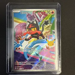 Pokemon TCG First Partner Illustration Collection Series 1 Alola GEN 7 Starters - Image 4
