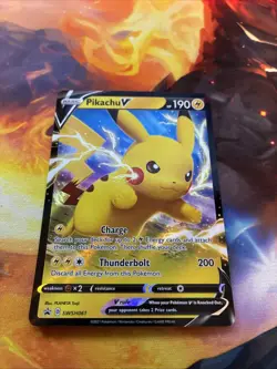 Pikachu V SWSH061 Pokemon TCG Promo Sword And Shield - Image 1