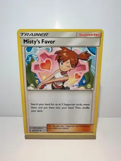 Misty's Favor 202/236 Uncommon Unified Minds Pokemon Moderately Played - Image 1