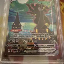 Pokemon 2021 Umbreon VMAX 215/203 Alt Art Secret Rare Evolving Skies PSA MINT 9 - Image 3