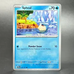 Pokemon Scarlet & Violet: Surging Sparks #043/191 Spheal - Image 1
