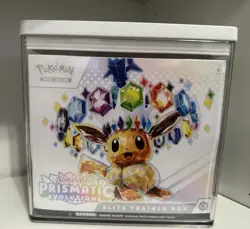 Pokemon Prismatic Evolutions ETB Elite Trainer Box Brand New Factory Sealed - Image 5
