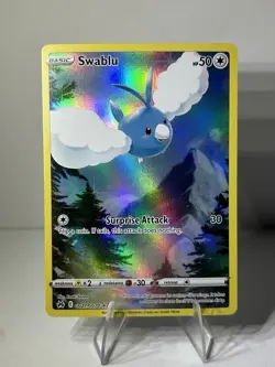 Swablu GG27/GG70 Ultra Rare Pokemon TCG Crown Zenith Galarian Gallery Near Mint - Image 1