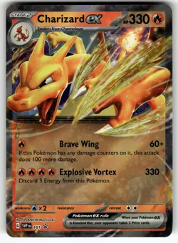 Charizard ex 161 Holo Promo Scarlet & Violet Promo Pokemon Near Mint - Image 1