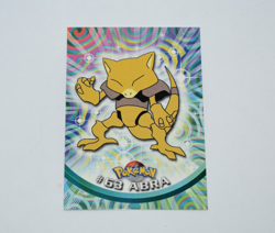 3X 1999 Topps Pokemon TV Animation - Abra #63 - Kadabra #64 - Alakazam #65 - Image 2